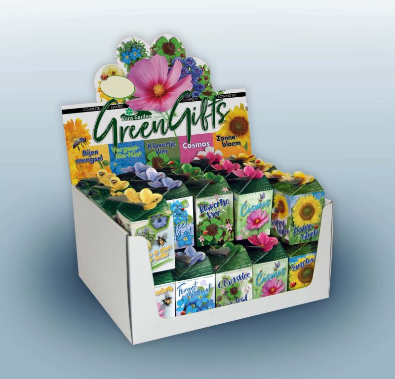 Greengift, GEMENGD 40 stuks in showdoos