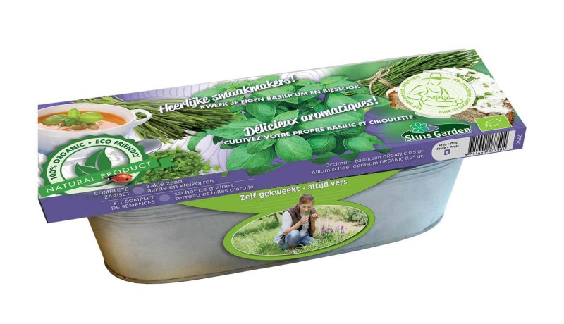 Zinken teil Basilicum & Bieslook BIO