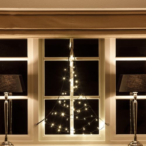 Fairybell Raam kerstboom 125CM-60LED